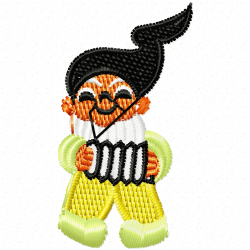 Kids And Toys Embroidery Design 11